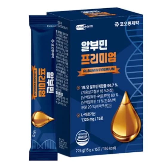 코오롱제약 알부민 프리미엄 5포 3박스