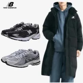뉴발란스 퀼팅 경량다운 패딩 3중택 1