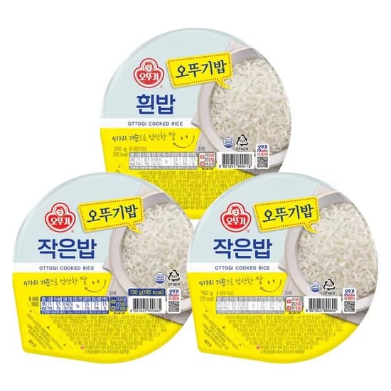 오뚜기 흰밥 210g 36개