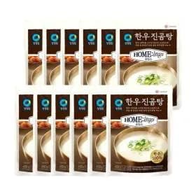 청정원 호밍스 한우 진곰탕 450g x 12개