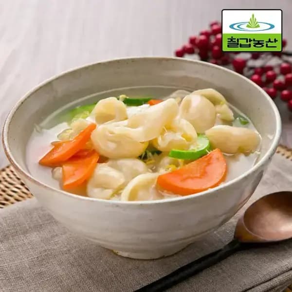 칠갑농산 감자수제비 380g x 3개 (총 6인분) 스프 포함