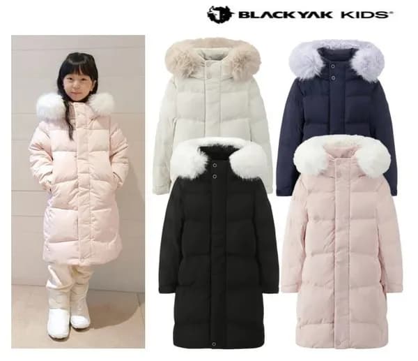 블랙야크키즈 스노우 롱다운자켓 00