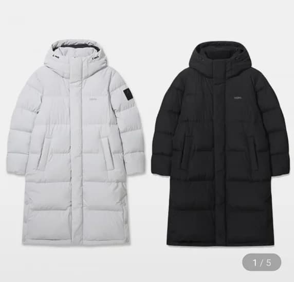 네파 슈퍼롱 벤치다운자켓