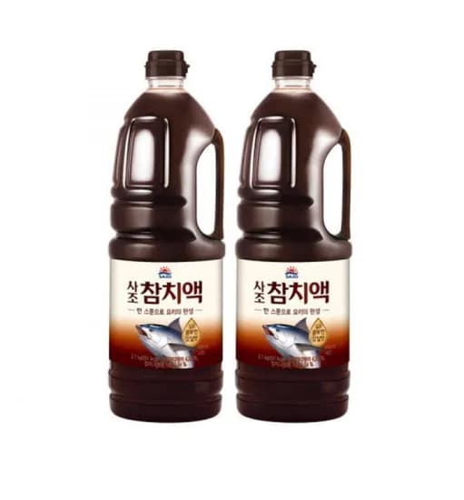 사조 참치액 2.1kg x 2개