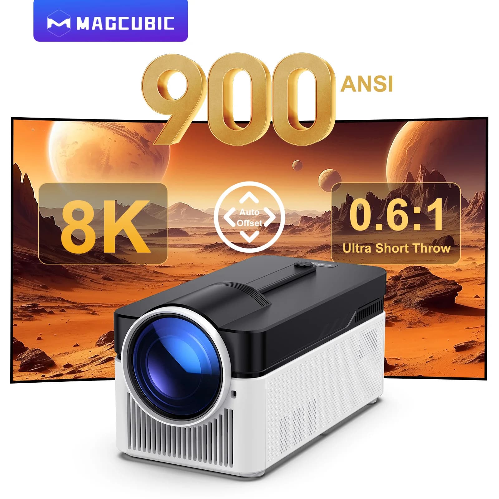 Magcubic HY450 프로젝터 $88.53, Velec 넷플릭스 인증 프로젝터 $85.10