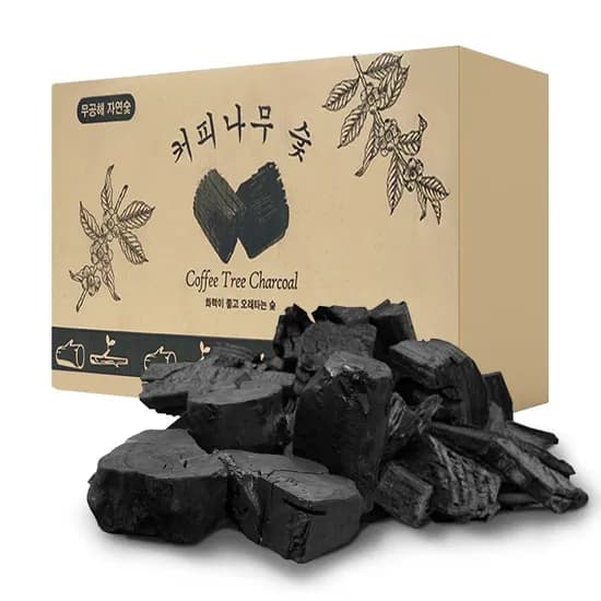 BUCK703 캠핑 바베큐 커피나무숯 10kg