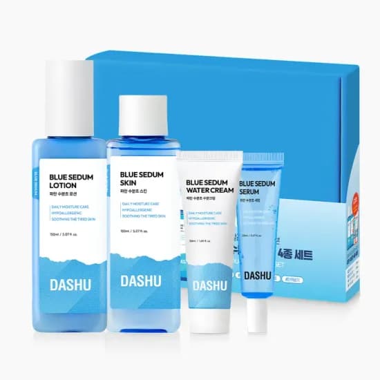 다슈 보이 파란 수분초 4종 스킨 50ml 로션 150ml 수분크림 50ml 세럼 20ml 세트