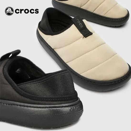 크록스 패딩 슬리퍼 2종 택1