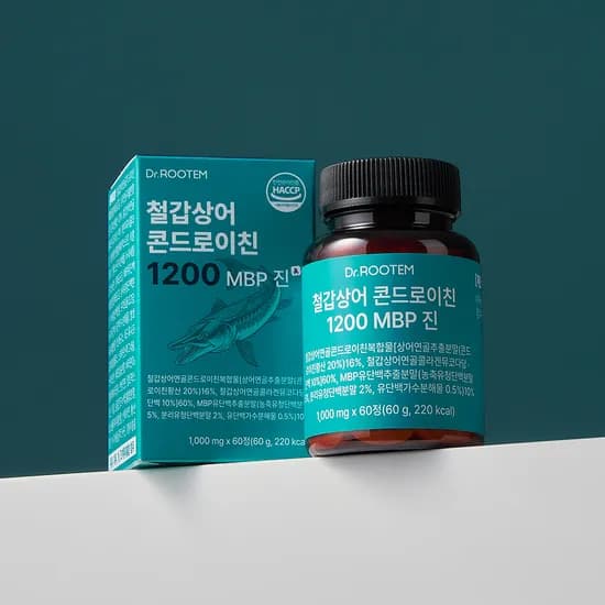 닥터루템 철갑상어 콘드로이친 1200 MBP 60정
