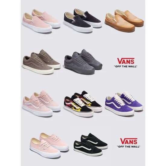 반스 스니커즈 어센틱 올드스쿨 슬립온