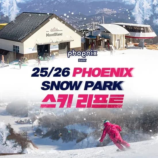 휘닉스평창 라이트패스 스키 리프트권