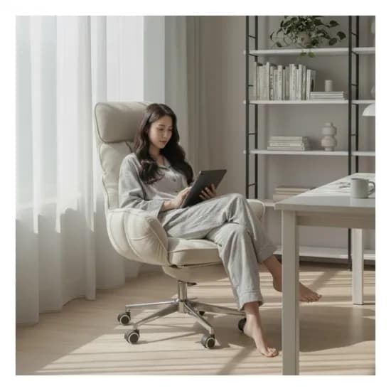 컴퓨터 의자 리클라이너 침대형