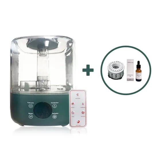 BARBOSA 5L 대용량 초음파 가습기 UV 살균버전 리모컨원격제어