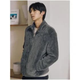 폴햄 플러피 하이넥 집업 2개