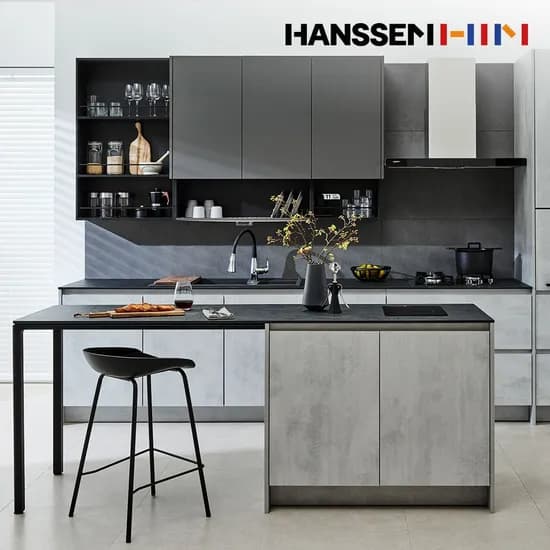 한샘 밀란100 무드베이지 키친 리모델링