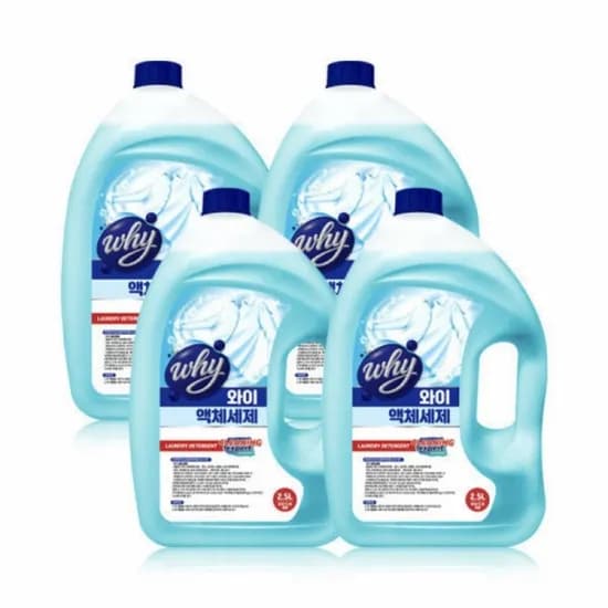 와이 액체세제 2.5L x 4개