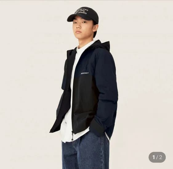 오아이오아이컬렉션 윈드브레이커 자켓