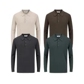 25년 F/W 캐시미어 블렌디드 카라 스웨터