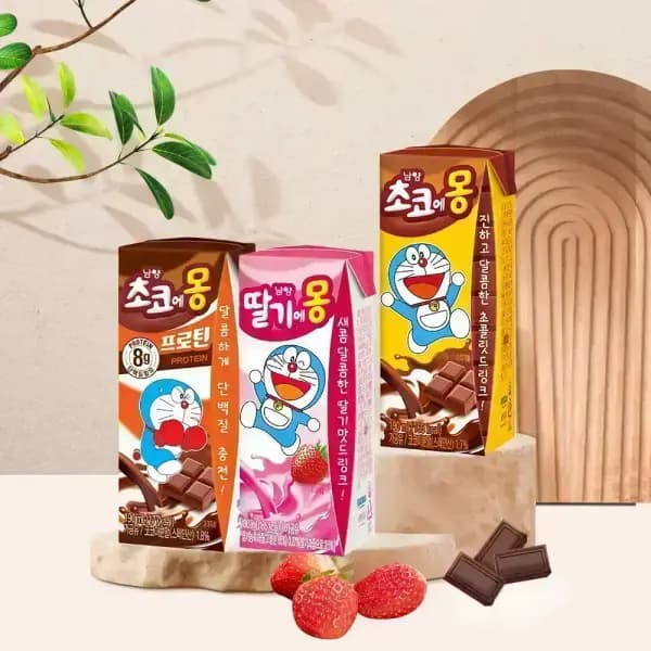 초코에몽 190ml 3종 48팩
