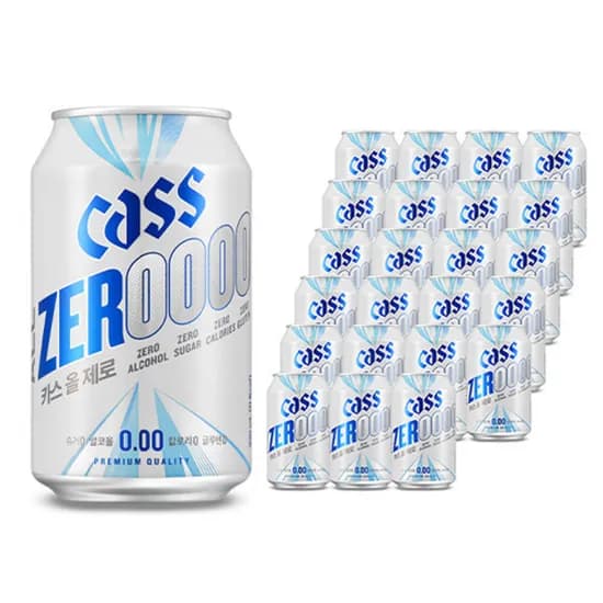 카스올제로 330ml 24캔 무알콜 맥주맛 음료