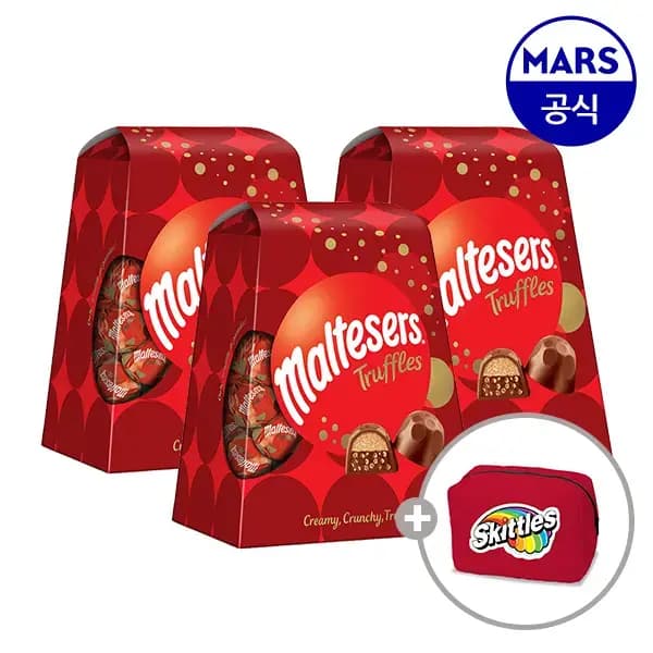 몰티져스 트러플 200g x 3개 외 마즈 초콜릿