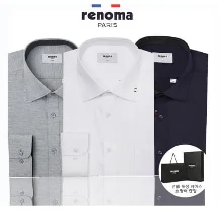 레노마 남성 겨울 스판 드레스 긴소매 정장 와이셔츠 모음전