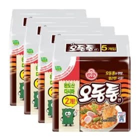 오뚜기 오동통면 5개입 x 4팩 총 20개입