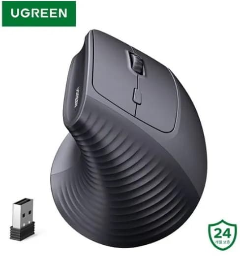 유그린 버티컬 블루투스 무선 마우스