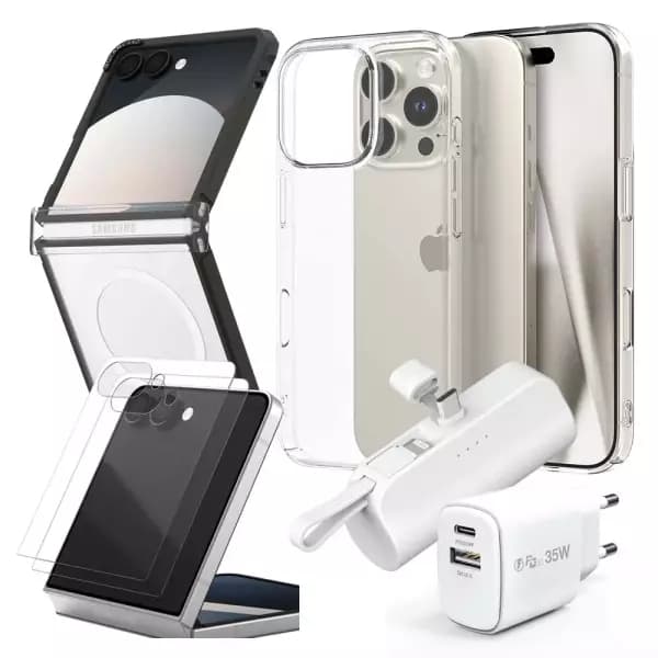 스마트폰 투명 젤리 케이스 1+1+1