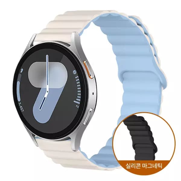 갤럭시워치 마그네틱 실리콘 루프 스트랩