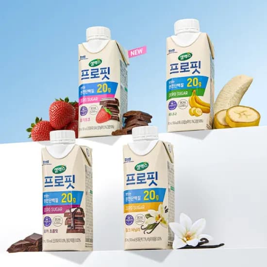 셀렉스 프로핏 완전단백질 드링크 2박스 골라담기 250ml 총 36팩