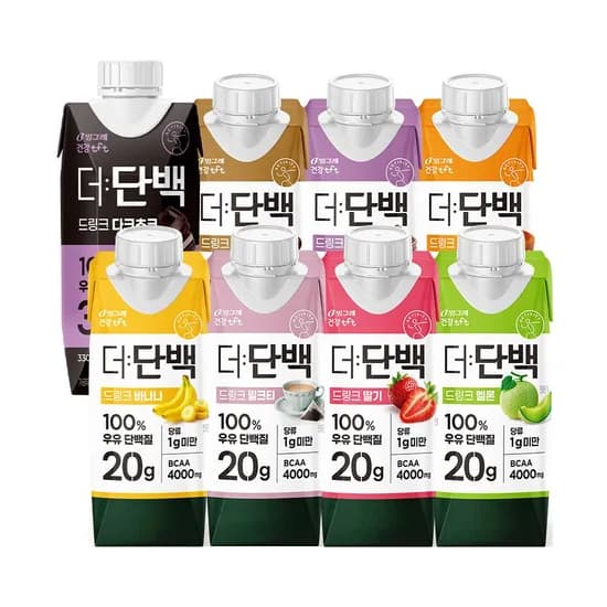 더단백 드링크 250ml 18팩+18팩