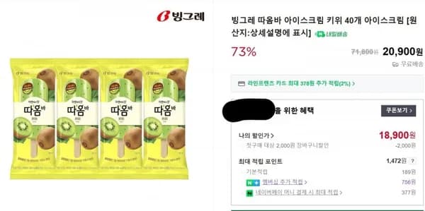 따옴바 키위 40개