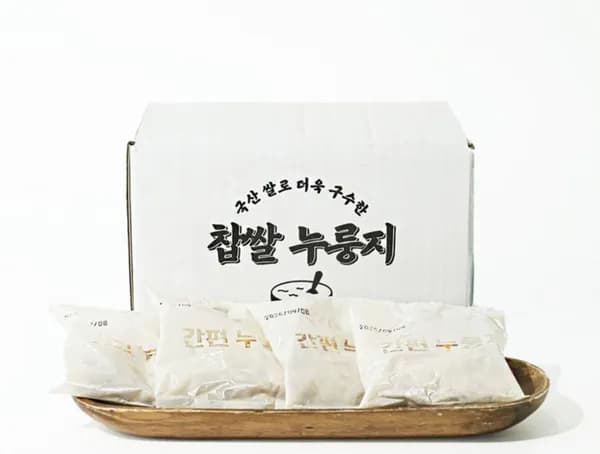 국산 찹쌀누룽지 20봉 총 1.2kg