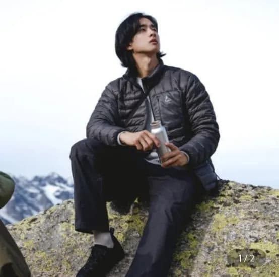 블랙야크 초경량 구스 다운자켓