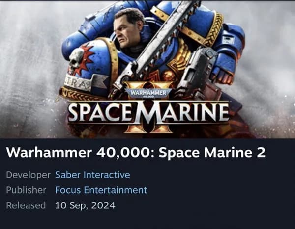 Warhammer 40000 Space Marine 2