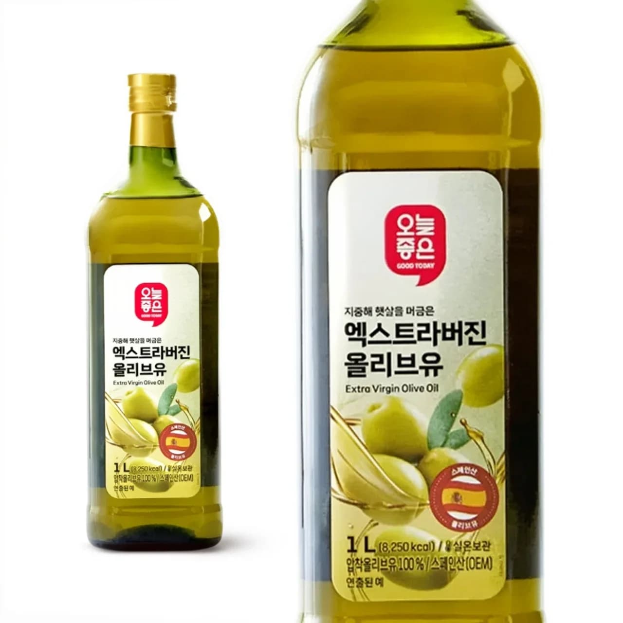 오늘좋은 올리브유 1L 2병
