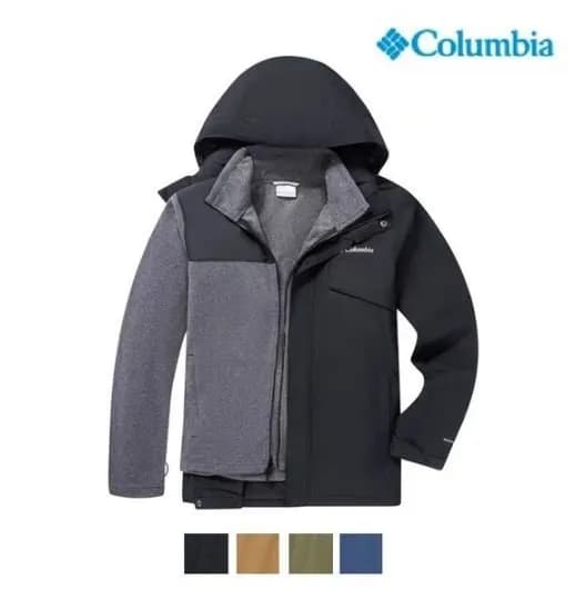컬럼비아 방수방풍 플리스 옴니히트 인터체인지 자켓