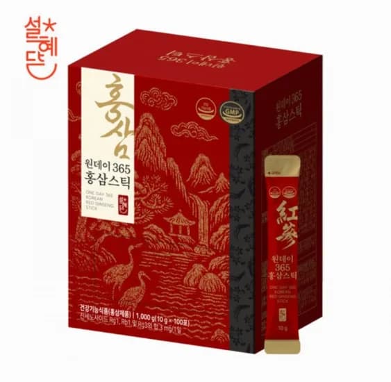 설혜담 원데이 365 홍삼스틱 100포