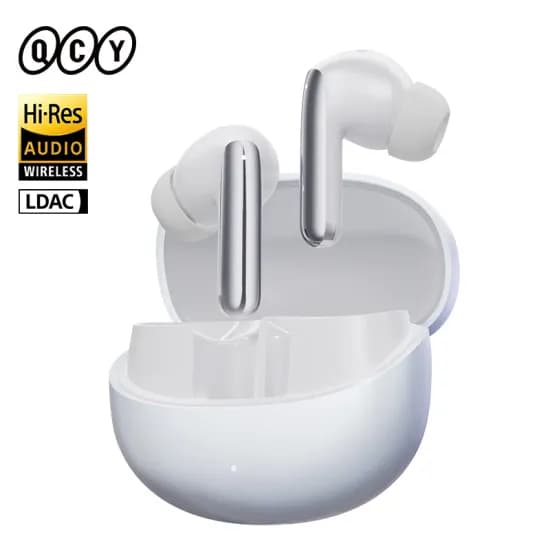 QCY MeloBuds Pro ANC 무선 블루투스 이어폰 46dB 하이브리드 ANC LDAC 블루투스 5.3 6 마이크 34H 재생 시간