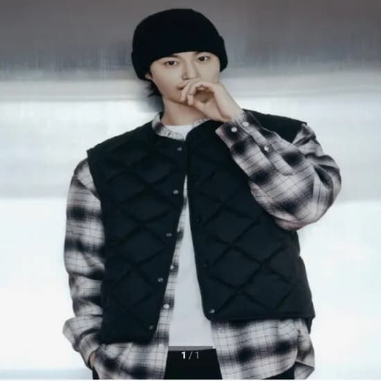 지오다노 남자경량조끼