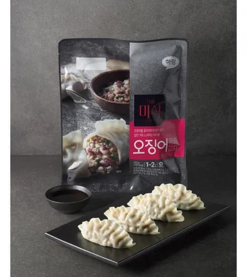 해물군만두 320g 2개 오징어육즙교자 280g 멜팅피스 야끼만두 590