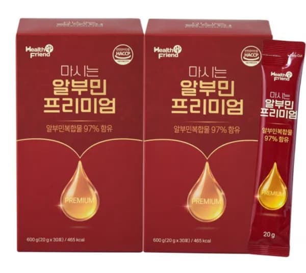 마시는 알부민 프리미엄 0g 30포 2박스