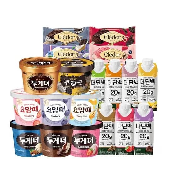 끌레도르바 12+12 골라담기