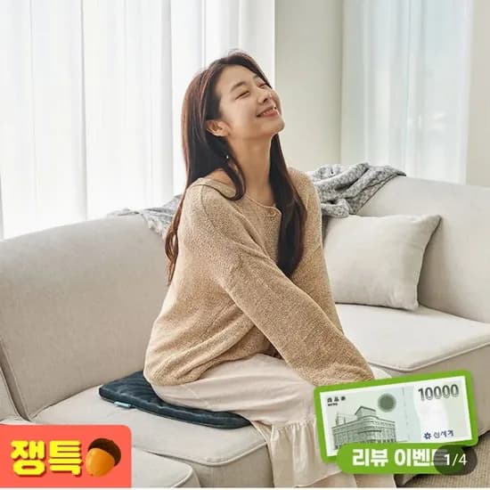 밸런스온 겨울용 베타젤 방석 리빙시트 L