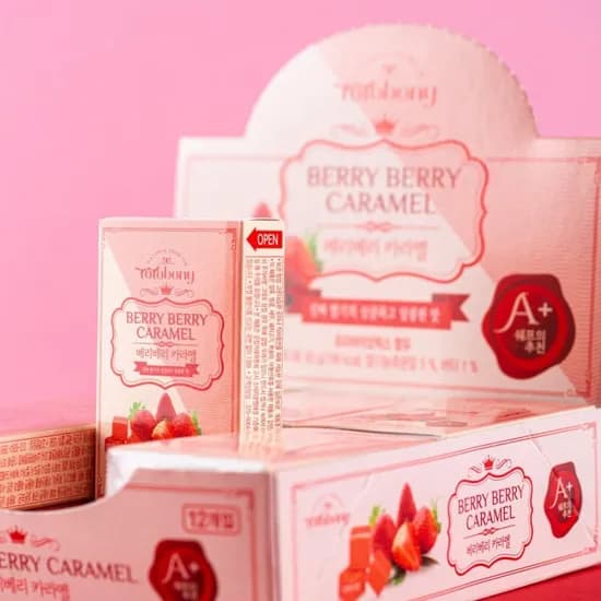 토토보니 베리베리 딸기 카라멜 12개입