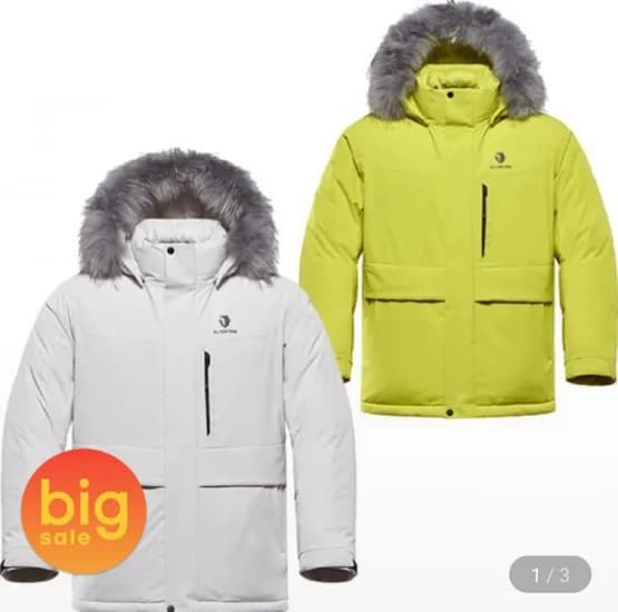 블랙야크 윈터 디퍼 다운자켓