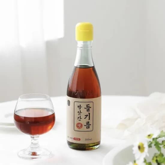 저온압착 들기름 300ml + 300ml