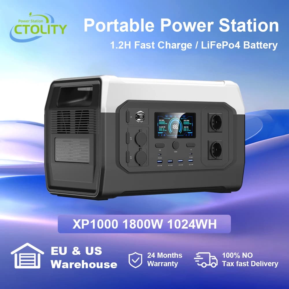 CTOLITY XP1000 파워뱅크 1024Wh 1800W