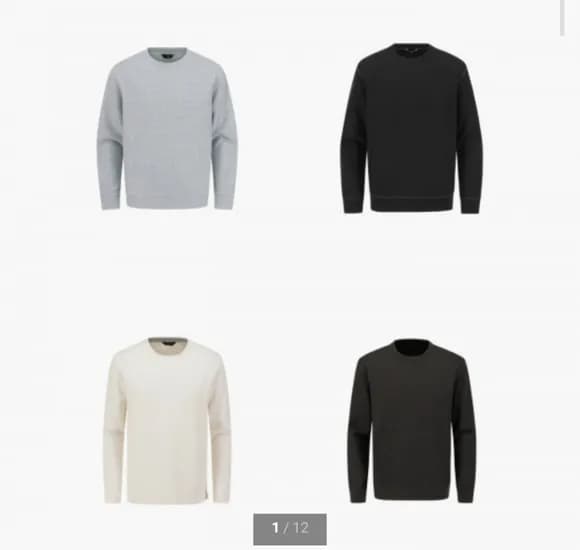 앤드지 맨투맨 라운드티셔츠 (18,000원/3만무료)